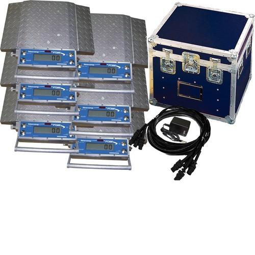 Intercomp PT300 100147 Digital Wheel Load Scale Systems  (6 Scales) 6-20K-120000 x 100 lb