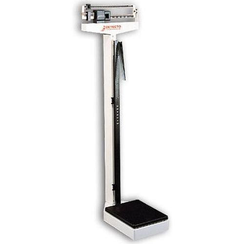 Detecto 2391 Mechanical Eye-Level Physician Scale 200 kg x 100 g With Height Rod 