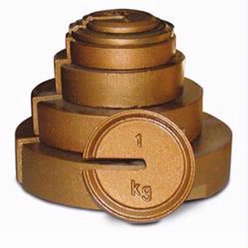 Rice Lake 12791TC Class 7 ASTM Metric Slotted Interlocking Wts, 500g W/Accredited Certificate