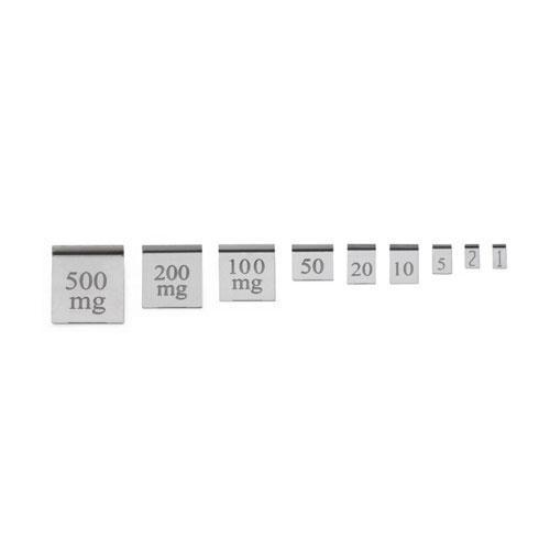 Troemner 1350T (30390622) W/Traceable Cert. Metric Aluminum  Test Weights Class F, 10 mg