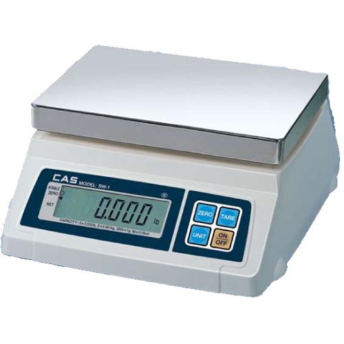 CAS SW-1-10 Portable Digital Scale, 10 lb x 0.005 lb, Legal for Trade