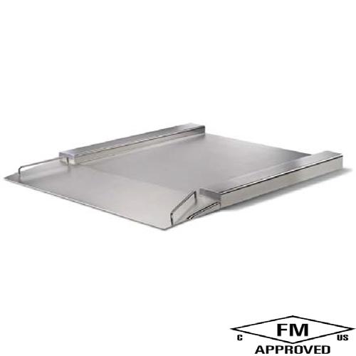 Minebea IFXS4-300NN, Stainless Steel, 49.2 x 49.2 inch, Flatbed Scale Base, 660 x 0.02 lb