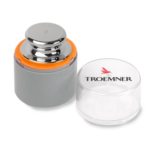 Troemner 7512-F2W (30390881) Cylindrical with handling knob Metric Class F2 with NVLAP Cert - 2 kg