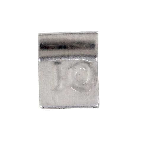 Troemner 61011S (30391015) Flat with one end turned up for easy handling Metric Class 7 - 10 mg