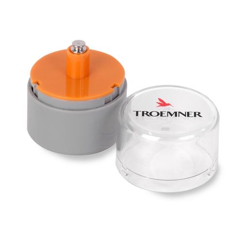 Troemner 7522-F1W (80780342) Cylindrical with handling knob Metric Class F1 with NVLAP Cert - 5 g
