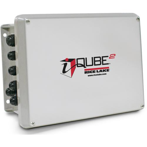  Rice Lake 108425 J-Box iQube2 4 Channel Junction Box 10 x 8 FRB Enclosure Installed 115/230 V AC Power