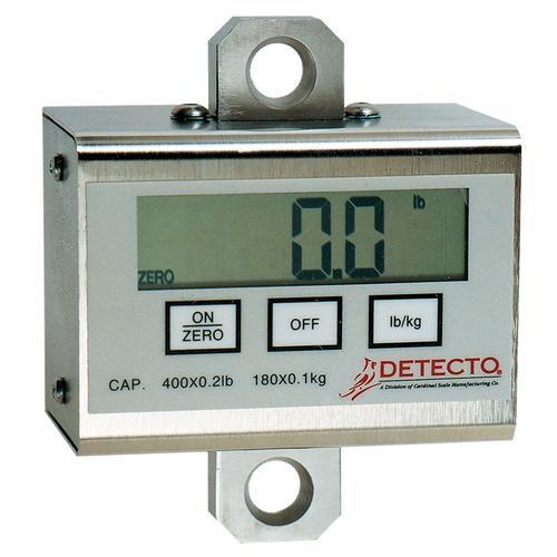 Detecto PL-400 Weighing Indicator, 400 x 0.2 lb