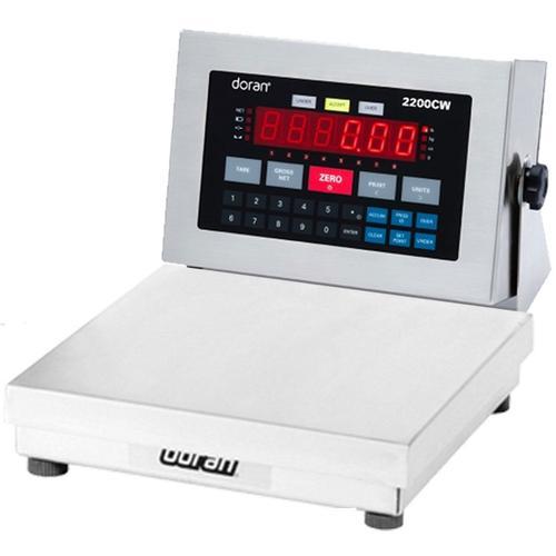Doran 2202CW-ABR Checkweighing 10 X 10 Scale With Attachment Bracket 2 x 0.0005 lb