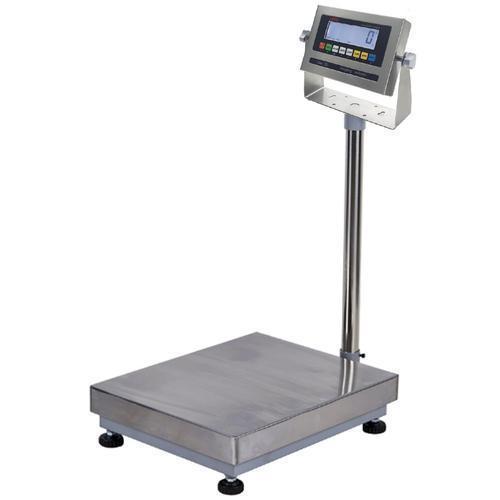 LP Scale LP7611SS-1818-300 Heavy Duty Legal for Trade 18 x 18 inch Stainless Steel Bench Scale 300 x 0.05 lb