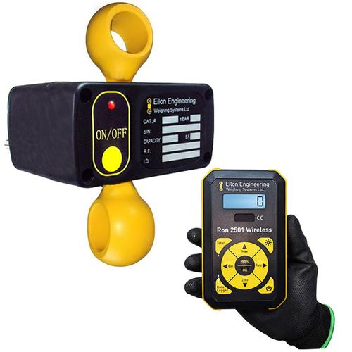 Eilon Engineering Ron2501S01 1t Wireless Dynamometer for Shackles 2000 x 0.5 lb