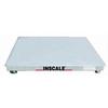 Inscale 33-5-S Stainless Steel Floor Scale, 3 x 3, 5000 x 1 lb
