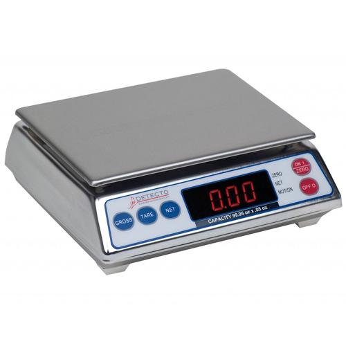 Detecto AP-6 Legal For Trade Digital Portion Control Scale ,99.95 oz x 0.05 oz 