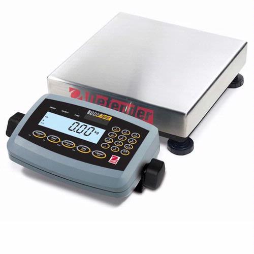 Ohaus D71P10QR5 Defender 7000 Low Profile Square Scale (25 lb x 0.002 lb)