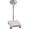 Ohaus D71XW50WL4 Defender 7000XW Extreme Square Washdown Scale (100 lb x 0.01 lb) 18 x 18 x 3.75 in Platform Size