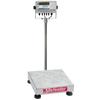 Ohaus D71XW100WL4 Defender 7000XW Extreme Square Washdown Scale (250 lb x 0.02 lb) 18 x 18 x 3.75 in Platform Size