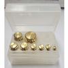 Ohaus 241-03 ASTM Boxed Class 6 Brass Weight Set - 50g x 1g