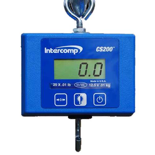 Intercomp CS200 100772 Compact Hanging Scale, 250 x 0.1 lb