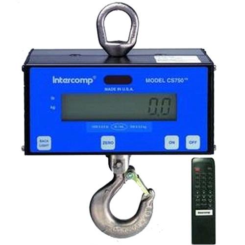 Intercomp CS750 100652 Hanging Scale with remote, 100 x 0.05 lb