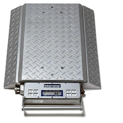 Intercomp PT300DW 100079-RFE  (Double Wide) Wheel Load Scales with 868 MHz Wireless, 40000 x 100 lb
