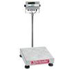 Ohaus D51XW250WX4 Defender 5000XW Extreme Square Washdown Scales, 500lb x 0.05lb