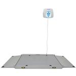 Health O Meter 2700KL Portable 43 x 42 inch Wheelchair Scale 1000 x 0.2 lb