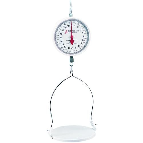 Detecto MCS-20DB Butcher Scales with 20Ib Capacity,Double Dial