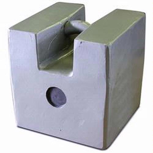 Rice Lake 12868TC Class F - Class 6 NIST Avoirdupois Grip Handle Weights , 2000 lb With Accredited Certificate