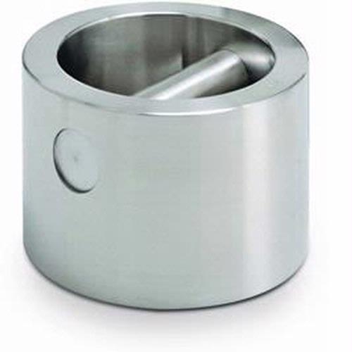 Rice Lake 12673TC  Class F - Class 5 NIST Avoirdupois: Grip Handle Wts,Stainless Steel Satin, 10lb With Accredited Certificate
