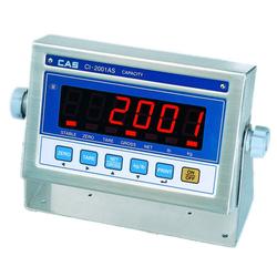 CAS CI-2001AS Stainless Steel Indicator with Bright LED Display, Legal for Trade 