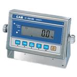 CAS CI-2001BS Stainless Steel Indicator with LCD Display and Backlight, Legal for Trade 