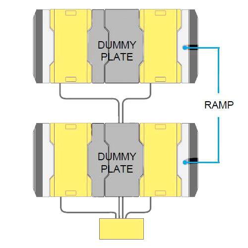 CAS RW-Z Series Dummy Plate 2, 35.4 x 21.5 x 1.5  