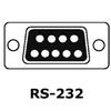 Sartorius YCC05-001M2, cable, 9 pin and 25 pin interfacing, 5 ft., IBM type (fits RS232)