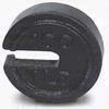 Rice Lake, Class 7 ASTM Avoirdupois Howe Round Slotted Iterlocking Wts, 20 lb x 2/5 lb