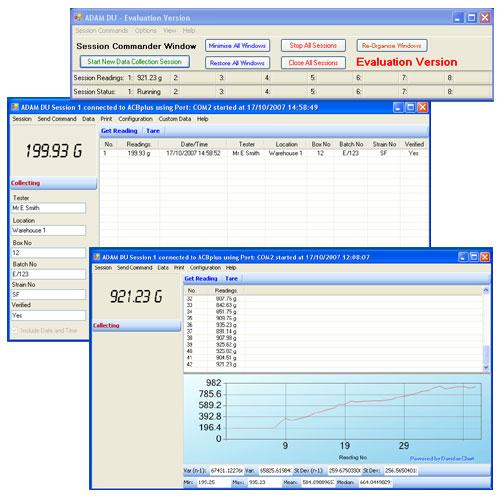 Adam Equipment 600002028 AdamDU - Data Collection Program