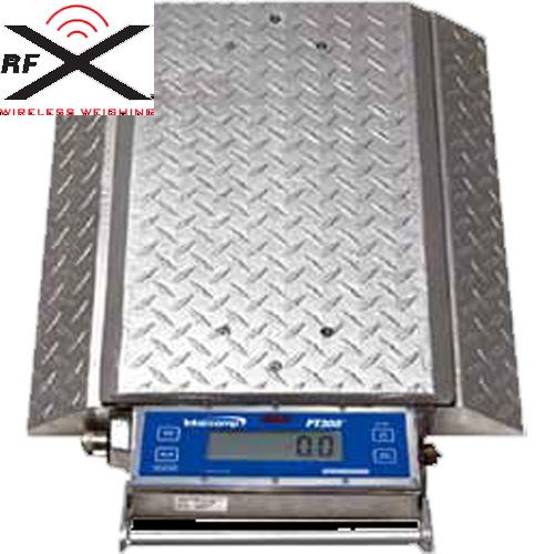 Intercomp PT300 DW, 100098-RFX (Double Wide) Wheel Load Scales 10,000 x 5 lb