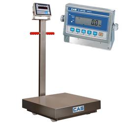 CAS TRSS-1000S-2001BS Transit Fixed Wheel 18 x 24 Platform Stainless Steel 1000 x 0.2 lb