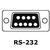 Doran DBSOPT002 RS-232 Serial Data Output with 4 Wire Shielded Cable 9 pin FEMAILE 