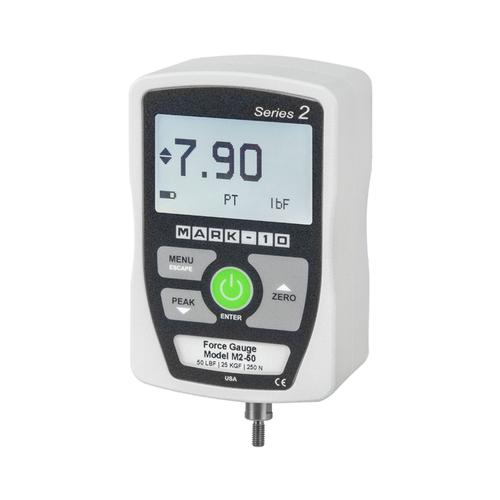 Mark 10 M2-20 Series 2 Economical Digital Force Gauge with USB 20 x 0.02 lb