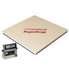 Detecto FH-533F-204 Floor Hugger Heavy-Duty 3 x 3 Floor Scales 5000 x 1 lb