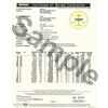 Rice Lake Accredited Certificate for 12780