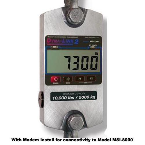 MSI 503381-0001 MSI-7300 Dyna-Link 2  Dynamometer with wireless connectivity 1000 x 0.5 lb