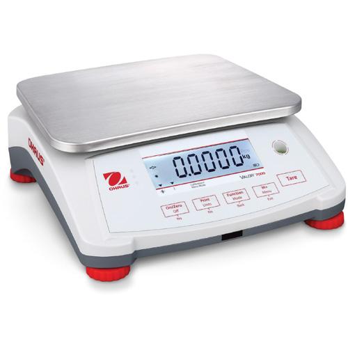 Ohaus V71P3T Valor 7000 Compact Bench Scale 6 lb x 0.0002 lb Legal for Trade 6 lb x 0.002 lb