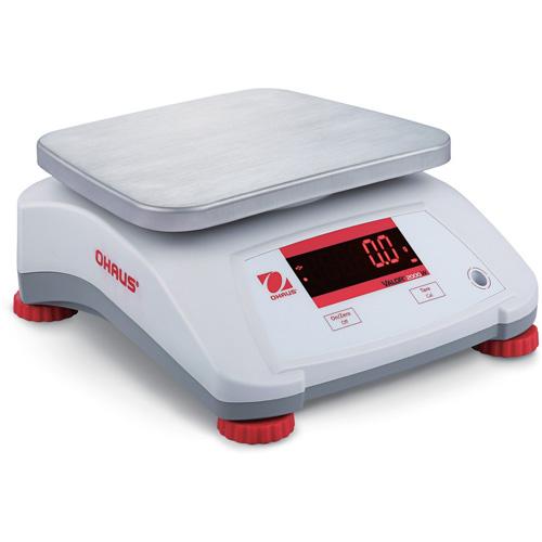 Ohaus V22PWE6T Valor 2000 Compact Washdown Scale (30035684) 15  x 0.002 lb