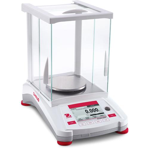 Ohaus AX124  Adventurer AX Analytical Balance (30100600) with Internal Calibration 120 g x 0.1 mg 