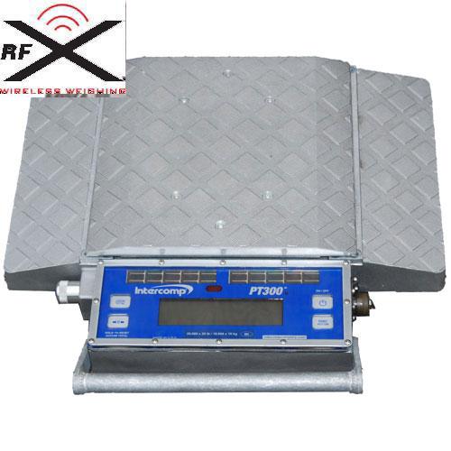 Intercomp 181003-RFX - PT300 Wireless  Wheel Load Scale with Solar Panels, 20,000 x 20 lb