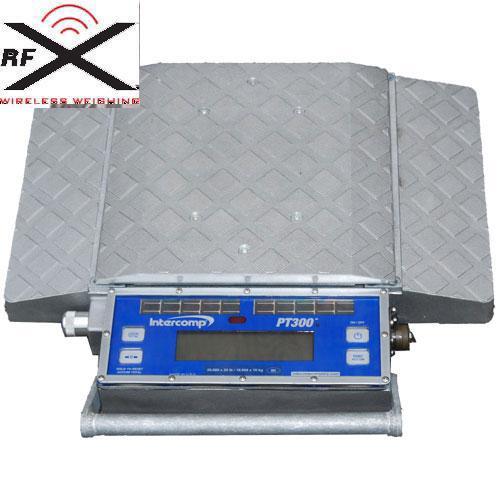 Intercomp 181008-RFX - PT300 Wireless Wheel Load Scale with Solar Panels Legal for Trade 20,000 x 50 lb