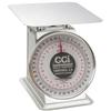CCi LCD3218-DR-SS - Stainless Steel  8 inch Spring Dial Scale, 32 x 1/8oz