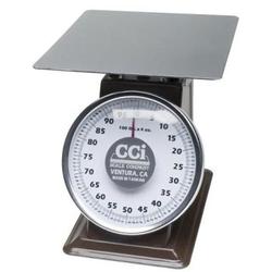 CCi HCD7004-DR - 10 inch Spring Dial Scale, 70lb x 4oz