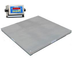 Cambridge 66024241kS MODEL SS660-OB Low Profile 24x24x3 Stainless Steel Floor Scale 1000 x 0.1 lb