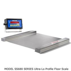 Cambridge 680SS30302K Model SS680 Stainless Steel Ultra-Lo 30 x 30 x 1.5 Floor Scale 2500 X 0.5 lb